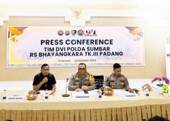 DVI Polda Sumbar Terima 193 Jenazah Korban Bencana, 161 Jenazah Berhasil Diindentifikasi, 32 Belum Ada Nama, Mayoritas Anak-Anak