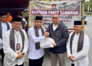 Andre Rosiade Serahkan 1.500 Paket Sembako untuk Masyarakat Kota Solok Terdampak Banjir Bandang