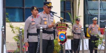 Operasi Lilin 2025 di Polres Pessel, Amankan Perayaan Ibadah, Keamanan dan Lalin