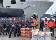 Jelajah Tiga Provinsi Terdampak Bencana, Kapal Rumah Sakit TNI AL Dikerahkan dalam Operasi Kemanusian  