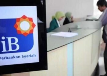 ILUSTRASI— Layanan perbankan syariah.