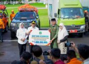 Banten Serahkan Bantuan Rp1 Miliar untuk Sumbar, Gubernur Andra Soni Datang Langsung ke Padang