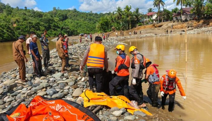 Korban Hanyut di Batang Bangko Solok Selatan Ditemukan Meninggal