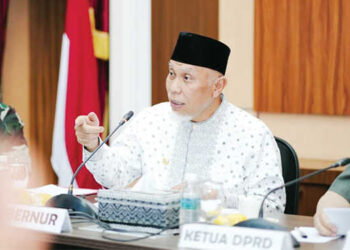 Gubernur Mahyeldi Serukan Solidaritas Penuh Antar daerah untuk Percepatan Penanganan Bencana