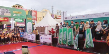 Minang Geopark Run 2025 Gaungkan “Sumbar Bangkit”, Ribuan Pelari Berlari Sambil Berbagi