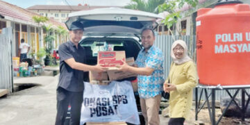 SPS Pusat Salurkan Bantuan untuk Korban Bencana Sumatra