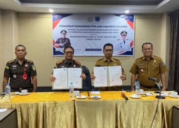 Pemkab Teken MoU dengan Kejari, Terkait Pelaksanaan Pidana Kerja Sosial