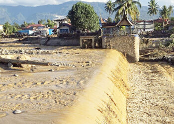 Dua Irigasi Bendungan Besar Rusak, Ribuan Hektare Sawah Terancam Kekeringan
