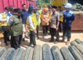 Rusak Dihondoh Galodo, Kementerian PU Serahkan Bantuan Pipa IPA Perumda Padang