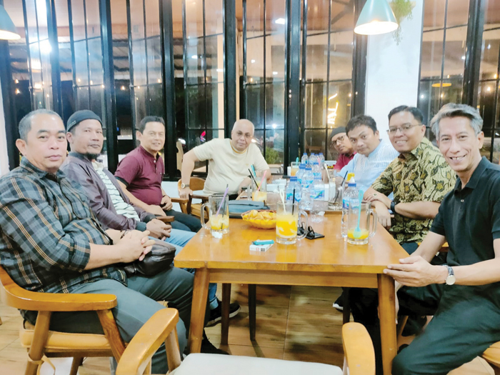 Silaturahmi Ketum PWI Pusat dengan Pengurus PWI Sumbar, Akhmad Munir: Wartawan Perlu Kuasai Jurnalisme Bencana