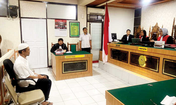 Kurir 7 Kg Sabu Divonis Seumur Hidup, JPU Ajukan Banding 1 SIDANG— Sidang terkait kasus narkoba di PN Kota Payakumbuh.