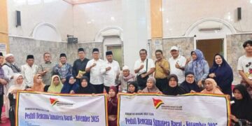 Menjaga Rasa, Minang Golf Club Jakarta Tuntaskan Donasi Peduli Bencana