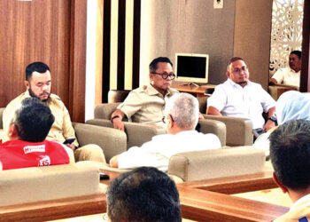 Rapat Bersama COO Danantara Dony Oskaria, Andre Rosiade Puji Respons Cepat BUMN dalam Penanganan Bencana di Sumatra