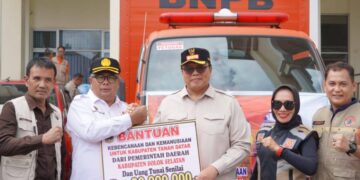 Tanah Datar Terima Bantuan Apkasi dan Pemkab Solok Selatan