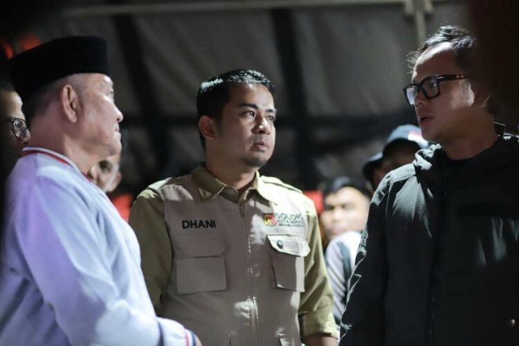 SAMBUT— Kedatangan Wamendagri disambut langsung oleh Wali Kota Solok, Ramadhani Kirana Putra.