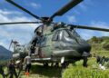 Distribusikan 2,3 Ton Bantuan Kemanusiaan, Aksi Heroik TNI AU, Heli Caracal HT-7206 Tembus Lereng Bukit Nagari Sungai Limau