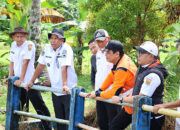 Wawako Mulyadi Bersama Sekda, Tinjau Bendungan Irigasi yang Rusak