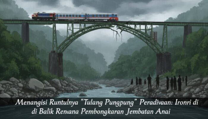 Menangisi Runtuhnya ‘Tulang Punggung’ Peradaban: Ironi di Balik Rencana Pembongkaran Jembatan Anai