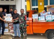 BRI Cabang Simpang Empat Salurkan Bantuan Paket Sembako untuk Korban Bencana di Pasaman Barat