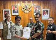 Kunjungi KONI Sumbar, Danlanud Sutan Sjahrir SiapAll Out Dukung Porprov XVI 2026