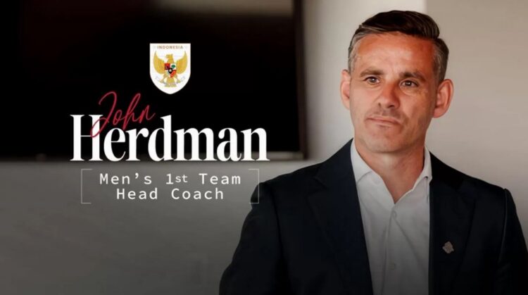 RESMI— John Herdman resmi jadi pelatih Timnas Indonesia.