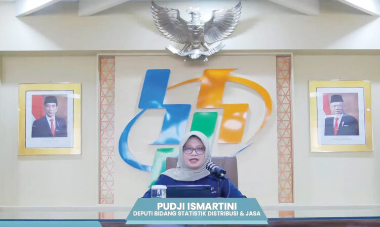 Deputi Bidang Statistik Distribusi dan Jasa BPS, Pudji Ismartini
