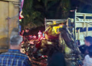 Kecelakaan Beruntun di Agam Tewaskan 3 Orang, Libatkan Empat Kendaraan, Truk Tronton Bocor Ban jadi Awal Petaka