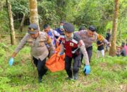 Geger! Ada Mayat Pria Lansia di Kebun Karet, Diduga Gegara Gantung Diri, Leher Korban Terikat Tali