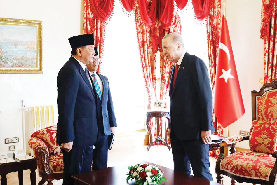 Indonesia Perkuat Kerja Sama Pertahanan dengan Turkiye, Menhan Sjafrie dan Menlu Sugiono Diterima Langsung Presiden Erdogan