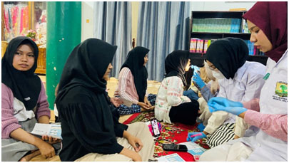 Cegah Karies Sejak Dini, Anak Panti Asuhan Aisyiyah Padang  dengan Aplikasi Topikal Fluoride