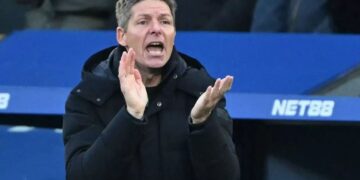 KANDIDAT— Pelatih Crystal Palace, Oliver Glasner jadi kandidat terkuat mengisi kursi panas kepelatihan Manchester United usai pecat Ruben Amorim, Senin (5/1).