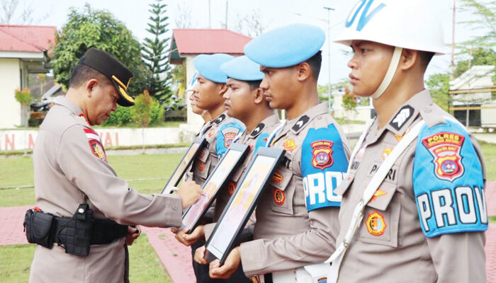 Langgar Disiplin dan Kode Etik, 3 Polisi di Polres Mentawai Dipecat