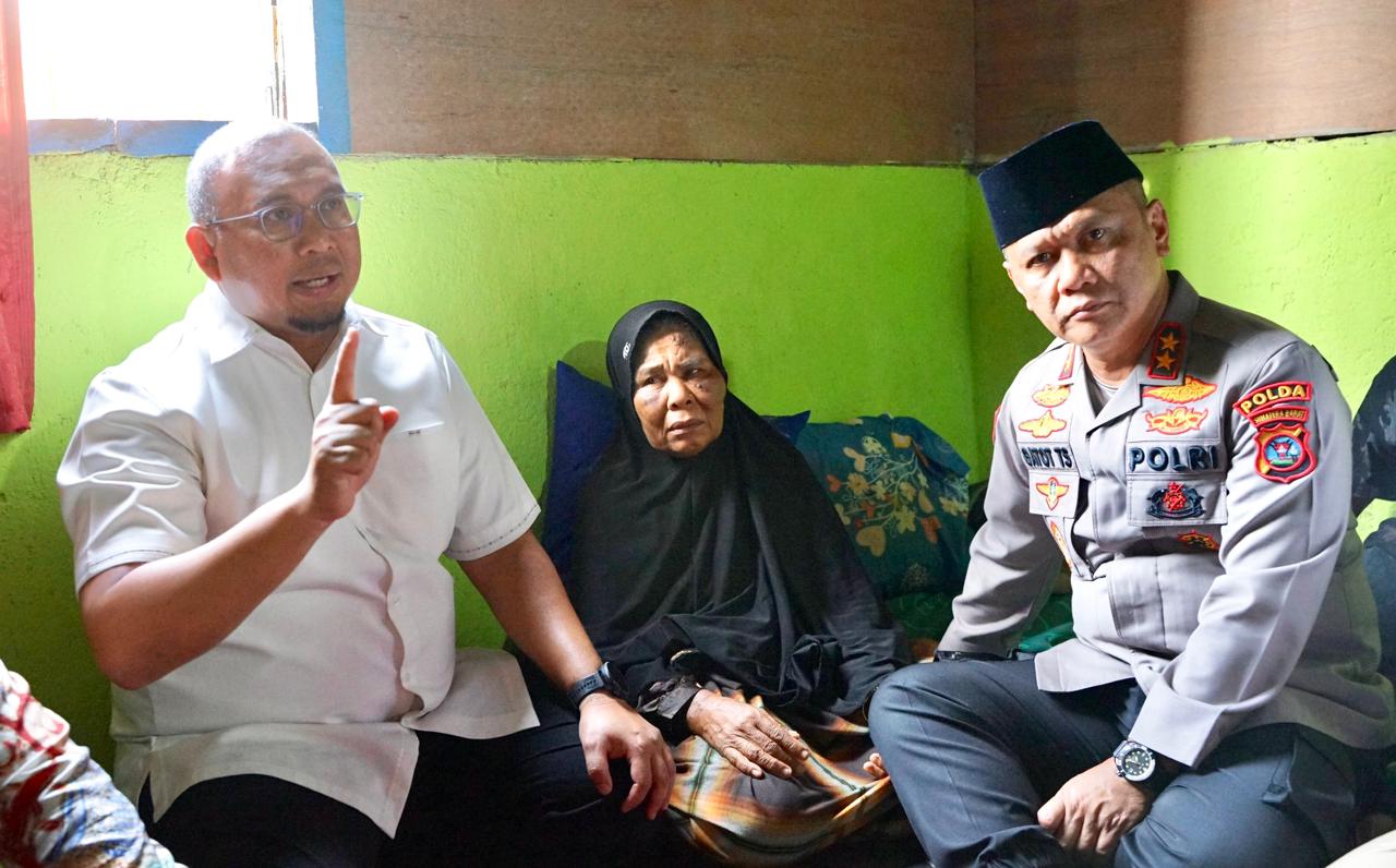 Kunjungi Nenek Saudah, Andre Rosiade dan Kapolda Sumbar Jamin Keamanan Korban serta Usut Tuntas Tambang Ilegal