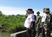 Apresiasi Pemerintah Pusat, Bupati Yulianto Tinjau Perbaikan Jalan Poros Ranah Pasisie–Suak Maligi