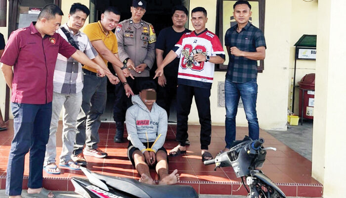 Curi Motor di Kampung Tanah Nago Pessel, Pemuda 22 Tahun Ditangkap