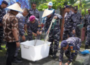 Dukung Ketahanan Pangan, Kodaeral II Panen Ikan Nila dan Tebar Bibit