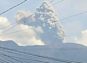 Gunung Marapi kembali Erupsi, Aktivitas Terekam 28 Detik