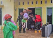 Hujan Lebat Kembali Mengguyur Kota Padang, Personel Lanud SUT Hadir Evakuasi Warga Dadok Tunggul Hitam