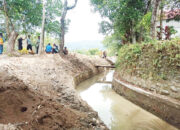 Irigasi Lubuk Minturun Kembali Berfungsi, Air Mulai Mengaliri Sawah dan Lahan Pertanian Warga