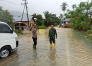 Sungai Batang Tarusan Meluap, Akses Jalan Padang-Painan Lumpuh Gegara Terendam Banjir