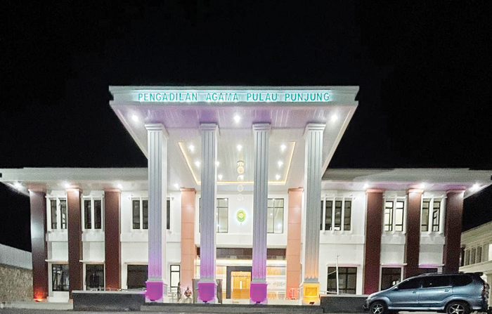 ILUSTRASI— Kantor Pengadilan Agam Pulau Punjung.