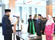 Lantik 169 Pejabat, Wako Padang Minta Harus Langsung Berlari Kerja