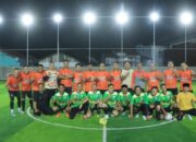 Macan Harau Mengamuk!, Polres 50 Kota Libas Jurnalis LuakLimopuluah FC 7-3 di Break House Arena