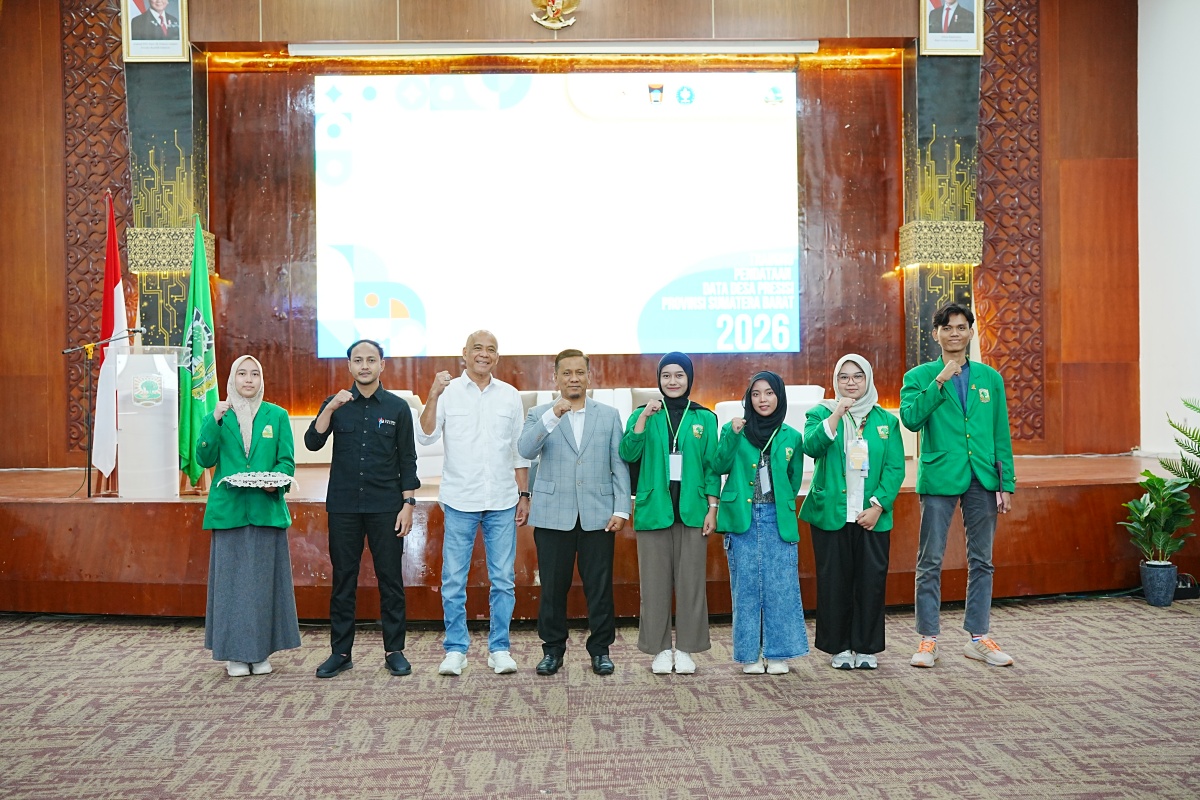 Dukung Satu Data Indonesia, Mahasiswa KKN Unand Ambil Peran Sebagai Enumerator