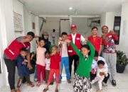 PMI Padang Panjang, Salurkan Logistik dan Gelar Trauma Healing bagi Warga Terdampak Bencana