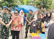 Palagan 94 Salurkan 150 Paket Bantuan bagi Warga Terdampak Bencana di Surau Gadang 