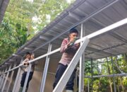 Pembangunan Huntara 22 Unit di Bayang Utara Sudah 80 Persen