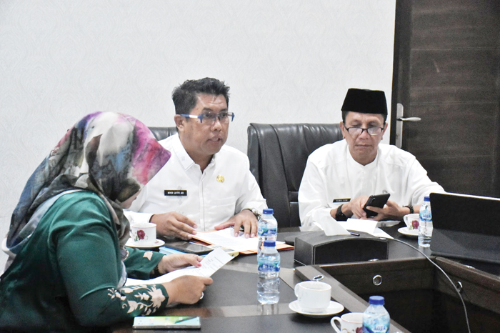 Rakor Dengan Mendagri