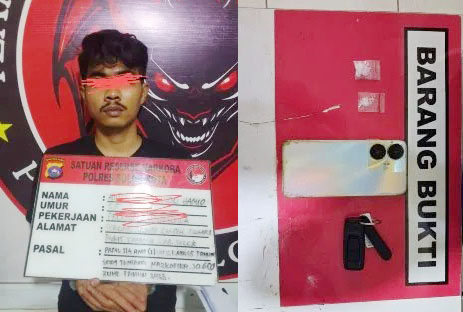Pemuda Pengangguran Diciduk saat Tunggu Pembeli Sabu, Sempat Buang Barang Bukti tapi Ketahuan Polisi