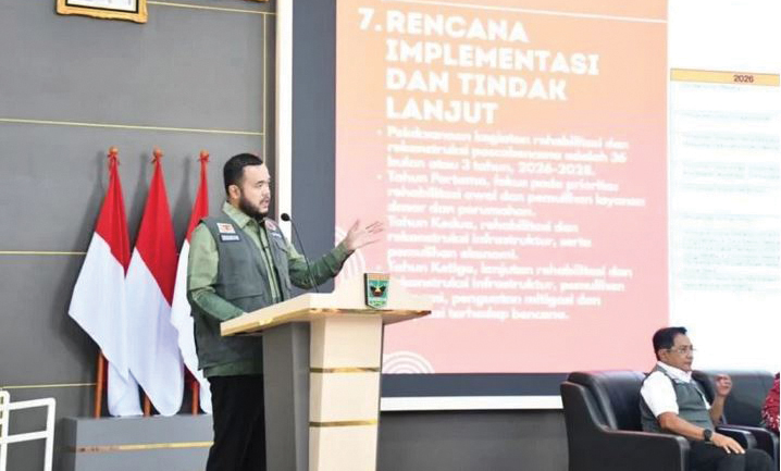 Rakor Finalisasi Dokumen R3P Hidrometeorologi Sumbar, Wako Padang Minta Rehab-Rekon Dibarengi Penguatan Mitigasi Bencana